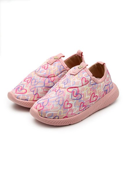Tenis Lifestyle Palo Rosa-Multicolor Molekinha