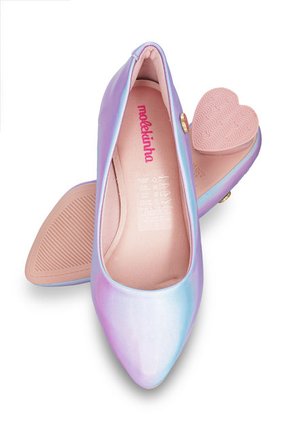 Zapato Tacón Multi Azul  Molekinha