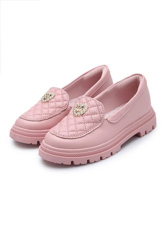Mocasín Rosa-Dorado Molekinha Molekinha