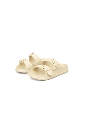 Sandalia Plana Infantil Niña Crema EVA Molekinha