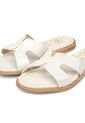 Sandalia Plana Infantil Niña Marfil Molekinha de Molekinha