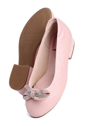 Baleta Rosa-Plateado Molekinha