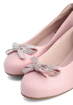 Baleta Rosa-Plateado Molekinha