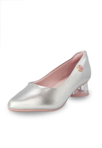 Zapato Casual Plateado Molekinha Molekinha