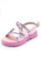 Sandalia Plataforma Lila Metalizado-Rosa-Fucsia Molekinha de Molekinha