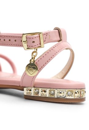 Sandalia Palo Rosa-Dorado Molekinha