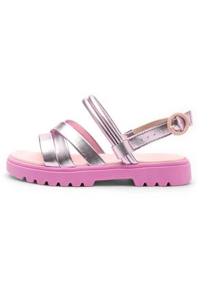 Sandalia Plataforma Lila Metalizado-Rosa-Fucsia Molekinha