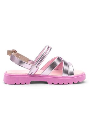 Sandalia Plataforma Lila Metalizado-Rosa-Fucsia Molekinha