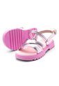 Sandalia Plataforma Lila Metalizado-Rosa-Fucsia Molekinha de Molekinha