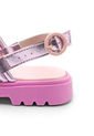Sandalia Plataforma Lila Metalizado-Rosa-Fucsia Molekinha de Molekinha