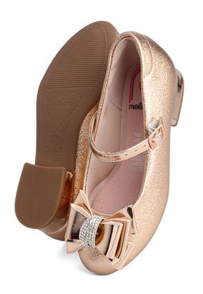 Zapato Casual Oro Rosa Molekinha