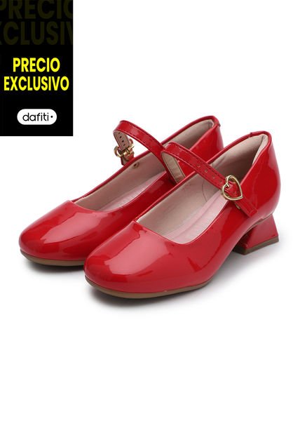 Zapato Casual Rojo Molekinha