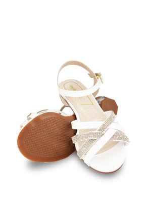 Sandalia Blanco -cristal Molekinha