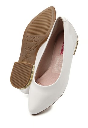 Baleta Blanco-Dorado Molekinha