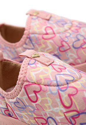 Tenis Lifestyle Palo Rosa-Multicolor Molekinha