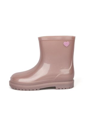 Bota Media Infantil Niña Rosa Perolizado Molekinha