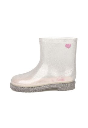 Bota Media Infantil Niña Cristal-Plata Molekinha