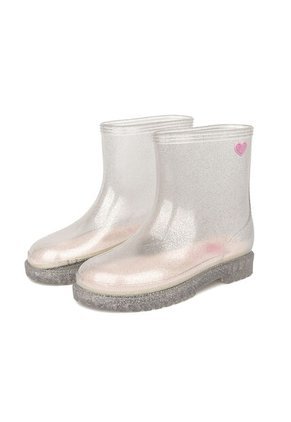 Bota Media Infantil Niña Cristal-Plata Molekinha