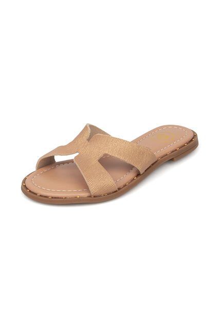 Sandalia Plana Infantil Niña Nude Molekinha