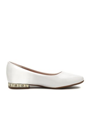 Baleta Blanco-Dorado Molekinha