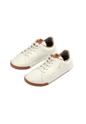 Tenis Lifestyle Blanco Marfil-Camel Molekinho