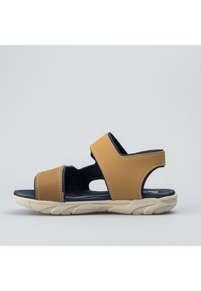 Sandalia Camel-Azul Molekinho