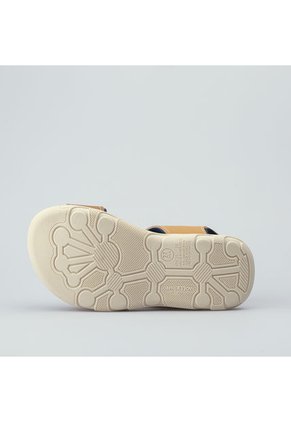 Sandalia Camel-Azul Molekinho