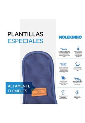 Sandalia Camel-Azul Molekinho