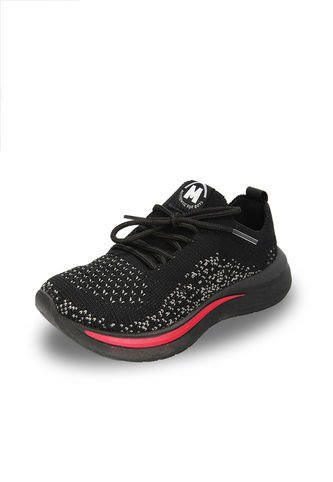 Tenis Lifestyle Negro - Rojo  Molekinho Molekinho