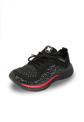 Tenis Lifestyle Negro - Rojo  Molekinho