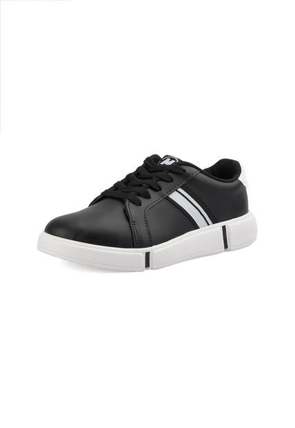 Tenis Lifestyle Negro-Blanco Molekinho