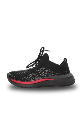 Tenis Lifestyle Negro - Rojo  Molekinho