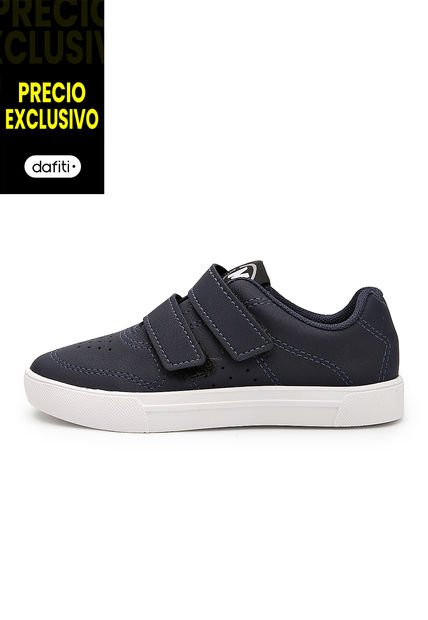 Tenis Lifestyle Azul Navy-Blanco Molekinho
