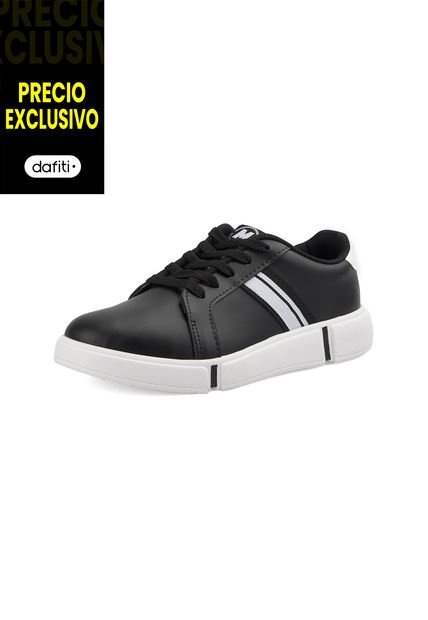 Tenis Lifestyle Negro-Blanco Molekinho