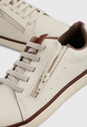 Tenis Beige-Café Molekinho