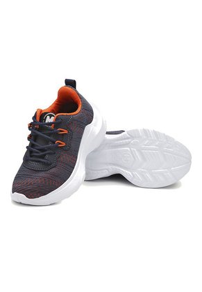 Tenis Lifestyle Azul-Blanco-Naranja Molekinho