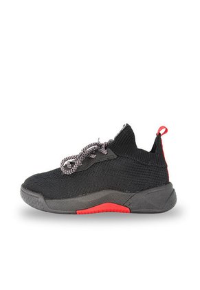 Tenis Lifestyle Negro - Rojo  Molekinho