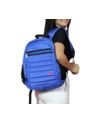Morral Bolso Viajero Mochila Urbana Mediana Mon Mon Leo Azul de Mon Mon