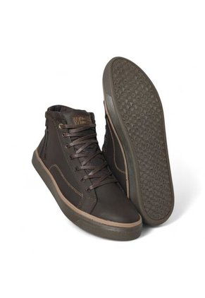 Tenis En CUERO Para Hombre Marca Monserrate Ref. Huracán Color Café