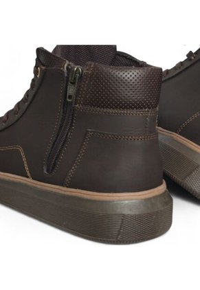 Tenis En CUERO Para Hombre Marca Monserrate Ref. Huracán Color Café