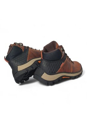 Botas En CUERO Para Hombre Marca Monserrate Ref Pradera Color Caoba