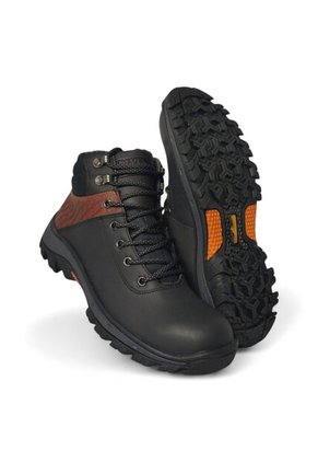 Botas En CUERO Para Hombre Marca Monserrate Ref Pradera Color Negro