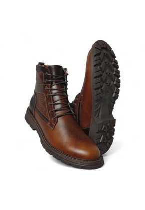 Botas En CUERO Para Hombre Marca Monserrate Ref Bisonte Color Miel