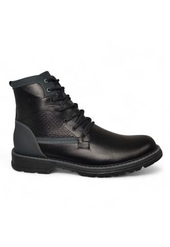 Botas En CUERO Para Hombre Marca Monserrate Ref Bisonte Color Negro Monserrate