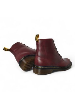 Botas En CUERO Para Hombre Marca Monserrate Ref Kayac Color Vino Merlot