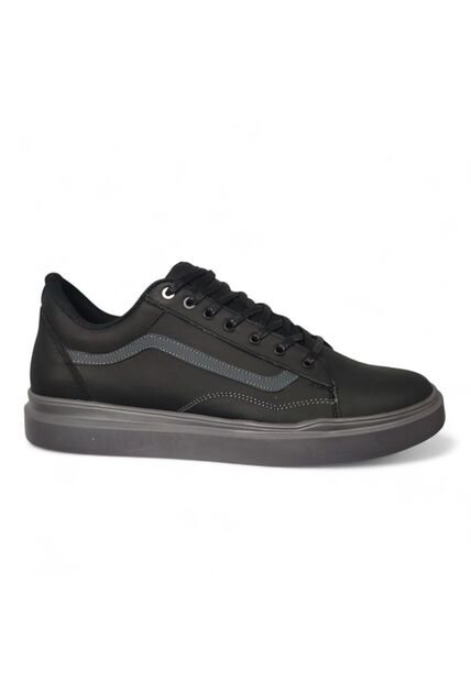 Tenis En CUERO Para Hombre Marca Monserrate Ref Pardo Color Negro