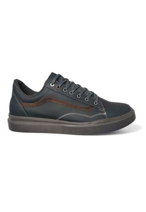 Tenis En CUERO Para Hombre Marca Monserrate Ref Pardo Color Gris