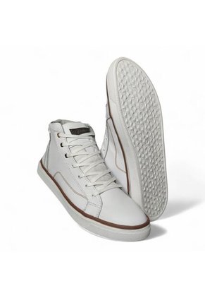 Tenis En CUERO Para Hombre Marca Monserrate Ref Huracan Color Blanco