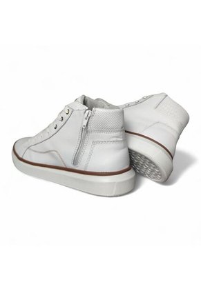 Tenis En CUERO Para Hombre Marca Monserrate Ref Huracan Color Blanco