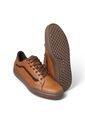 Tenis En CUERO Para Hombre Marca Monserrate Ref Pardo Color Miel de Monserrate